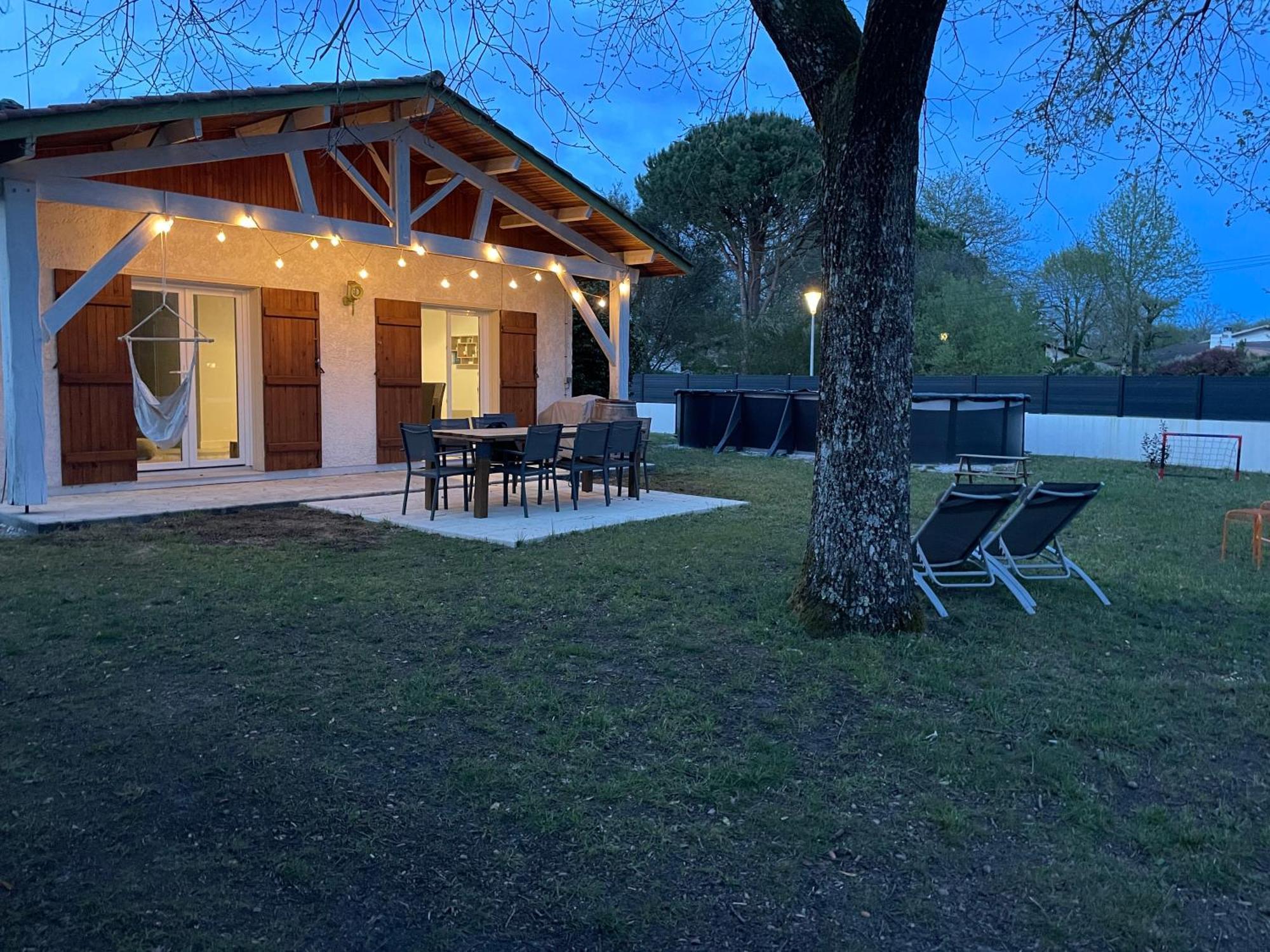 Villa Au Calme Avec Piscine, Grand Jardin Et Studio Independant Andernos-les-Bains Bagian luar foto